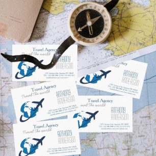 Carte De Visite Agence de voyage, location de vacances .....