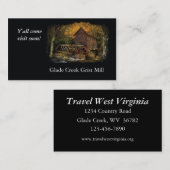 Carte De Visite Agence de voyages (Devant / Derrière)