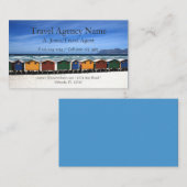 Carte De Visite Agence de voyages (Devant / Derrière)