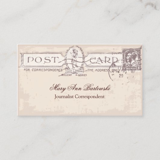 Carte De Visite Agence de voyages (Devant)