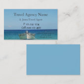 Carte De Visite Agence de voyages (Devant / Derrière)