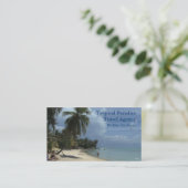 Carte De Visite Agence de voyages (Debout devant)