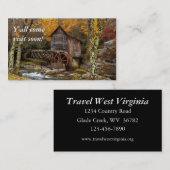 Carte De Visite Agence de voyages (Devant / Derrière)