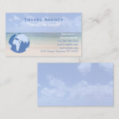 Carte De Visite Agence de voyages (Devant / Derrière)