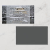 Carte De Visite Agence de voyages (Devant / Derrière)