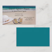 Carte De Visite Agence de voyages (Devant / Derrière)