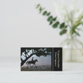 Carte De Visite Agence de voyages (Debout devant)