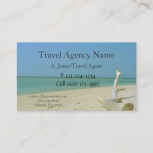 Carte De Visite Agence de voyages