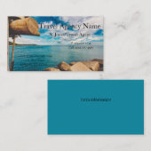 Carte De Visite Agence de voyages (Devant / Derrière)