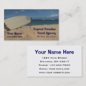 Carte De Visite Agence de voyages (Devant / Derrière)