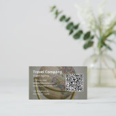 Carte De Visite Agence de voyages Globe (Debout devant)
