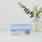 Carte De Visite Agence de voyages, locations de vacances ..... (Debout devant)