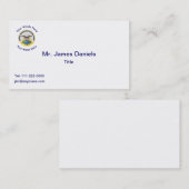 Carte De Visite Agence des services d'information de la Défense DI (Devant / Derrière)