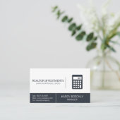 Carte De Visite Agence immobilière | Gestion des propriétés | Fina (Debout devant)