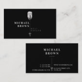 Carte De Visite Agence Immobilière Key Realtor (Devant / Derrière)