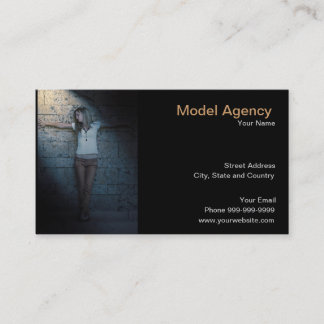Carte De Visite agence modèle