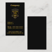 Carte De Visite Agent Bounty Hunter (Devant / Derrière)