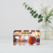 Carte De Visite Agent d'arbitre de basketball (Debout devant)
