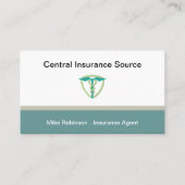 Carte De Visite Agent d'assurance médicale (Devant)