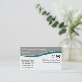 Carte De Visite Agent d'assurance multibranche (Debout devant)
