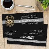 Carte De Visite Agent de correction personnalisée Code QR