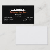 Carte De Visite Agent de location d'immobiliers (Devant / Derrière)