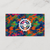 Carte De Visite Agent de récupération fugace de l'application des (Devant)