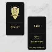 Carte De Visite Agent de remise (Devant / Derrière)