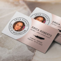 Agent de signature de crédit de timbre noir Rose G