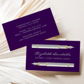 Carte De Visite Agent de signature de notaire mobile Fontaines sty