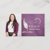 Carte De Visite Agent de signature de prêt avec code QR moderne et (Devant)