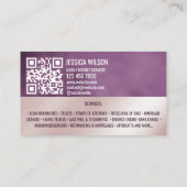 Carte De Visite Agent de signature de prêt de notaire mobile avec (Dos)