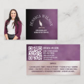 Carte De Visite Agent de signature de prêt de notaire mobile avec (Devant / Derrière)