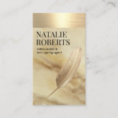 Carte De Visite Agent de signature de prêt notaire Marbre d'agate  (Devant)