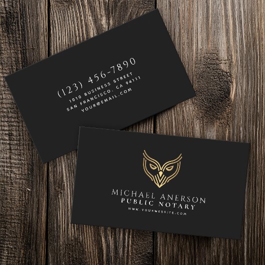 Carte De Visite Agent de signature de prêt notaire minimal pour la