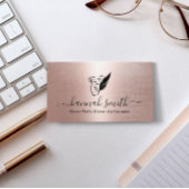 Carte De Visite Agent de signature de prêt notaire mobile Blush Ro