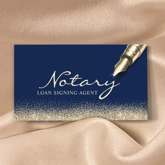 Carte De Visite Agent de signature de prêt notaire mobile Modern N