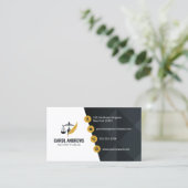 Carte De Visite Agent de signature de prêt notaire moderne Notaire (Debout devant)