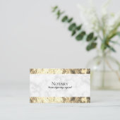 Carte De Visite Agent de signature de prêt notaire professionnel (Debout devant)