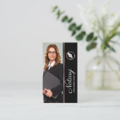 Carte De Visite Agent de signature de prêt notaire professionnel C (Debout devant)