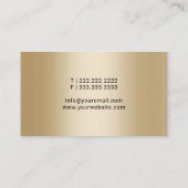 Carte De Visite Agent de signature de prêt public notaire Marine & (Dos)