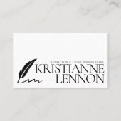 Carte De Visite Agent De Signature De Prêt/Public Notaire Simple M (Dos)