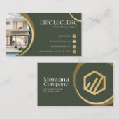 carte de visite agent de vente immobilier  (Devant / Derrière)