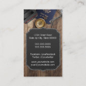 Carte De Visite Agent de voyage (Dos)