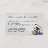 Carte De Visite Agent de voyage (Dos)