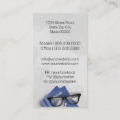 Carte De Visite Agent de voyage (Dos)