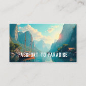 Carte De Visite Agent de voyage (Devant)