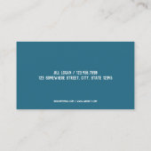 Carte De Visite Agent de voyage (Dos)