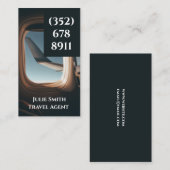 Carte De Visite Agent de voyage (Devant / Derrière)