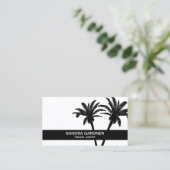 Carte De Visite Agent de voyage de guide touristique (Debout devant)